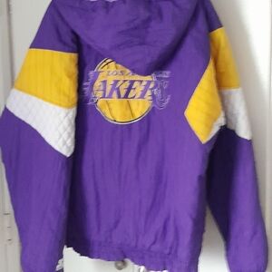 Los Angeles Lakers full zip Parka Starter Jacket